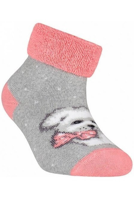 Шкарпетки дитячі Conte-kids Sof-tiki 6С-19СП (221) махрові з відворотом