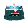 Колготки дитячі Conte-kids новорічні 19С-96/1СП (557) з помпоном «Xmas cat»