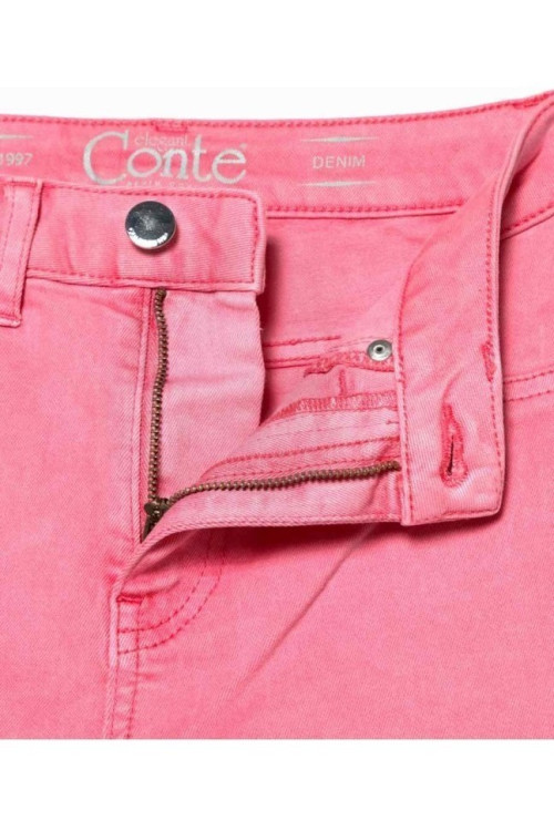 Джинси жіночі Conte CON-236 skinny з високою посадкою та ефектом варки