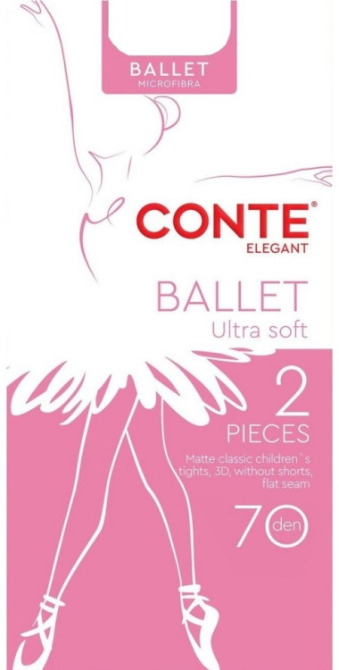 Колготки дитячі Conte Ballet поліамідні для танців