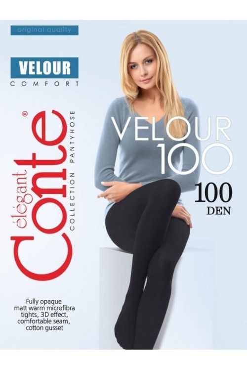 Колготки жіночі Conte Velour 100 Den Колготки жіночі Conte Velour 100 Den