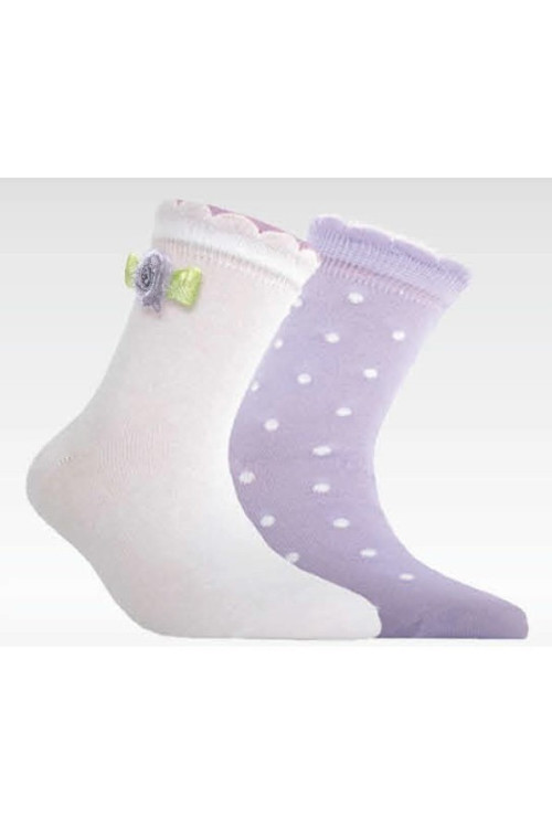 Шкарпетки дитячі Conte-kids Tip-Top 7С-90СП,7С-100СП (705) з декором 2 пари