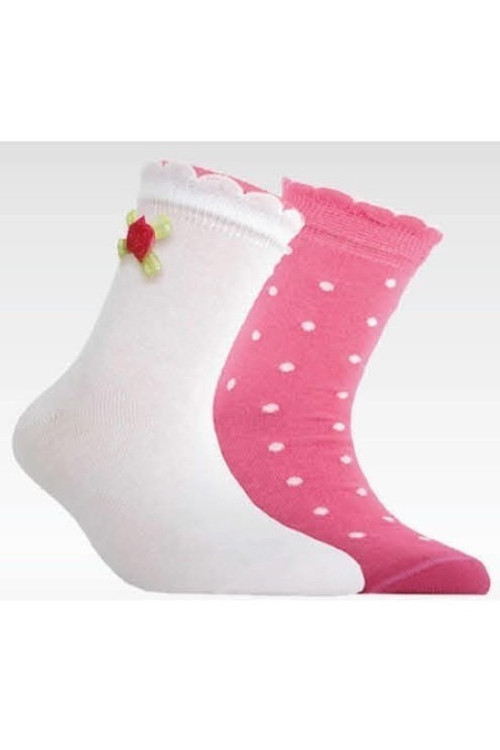 Шкарпетки дитячі Conte-kids Tip-Top 7С-90СП,7С-100СП (705) з декором 2 пари