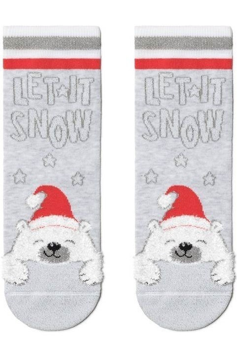 Шкарпетки дитячі Conte-kids Новорічні 19С-72СП (443) «Let it snow»