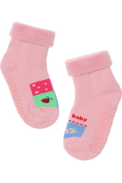 Шкарпетки дитячі Conte-kids Sof-tiki (104) махрові з відворотом антиковзкі